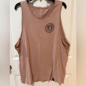 Pull&Bear Pink Sleeveless Muscle Tee Relaxed Fit